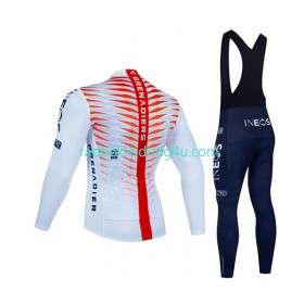 Set Langarmtrikot + Trägerhose Lange 2022 Ineos Grenadiers N004